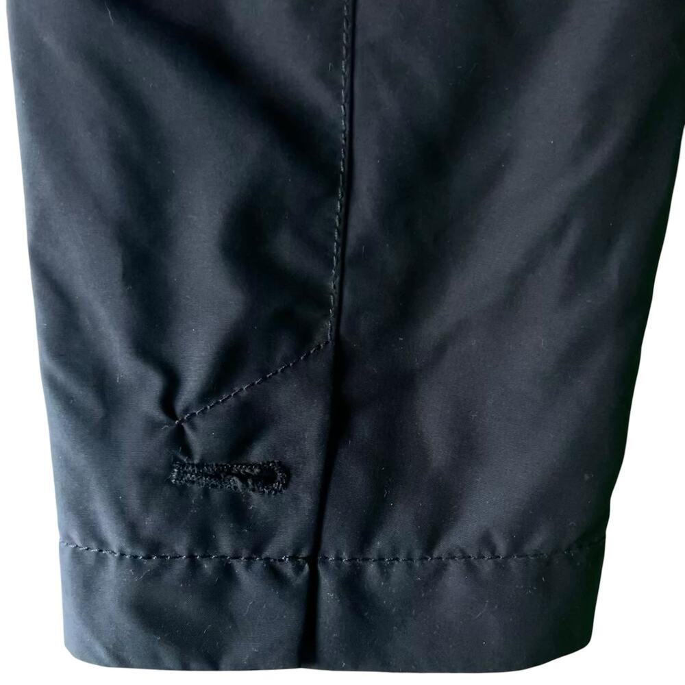 Burberry Men's Jacket Medium Black Zip Button Quilted Lining M Coat Quiet Luxury - Picture 10 of 16